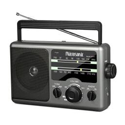 Radio Porttil Microsonic PR16 con AM/FM con Salida para Auriculares